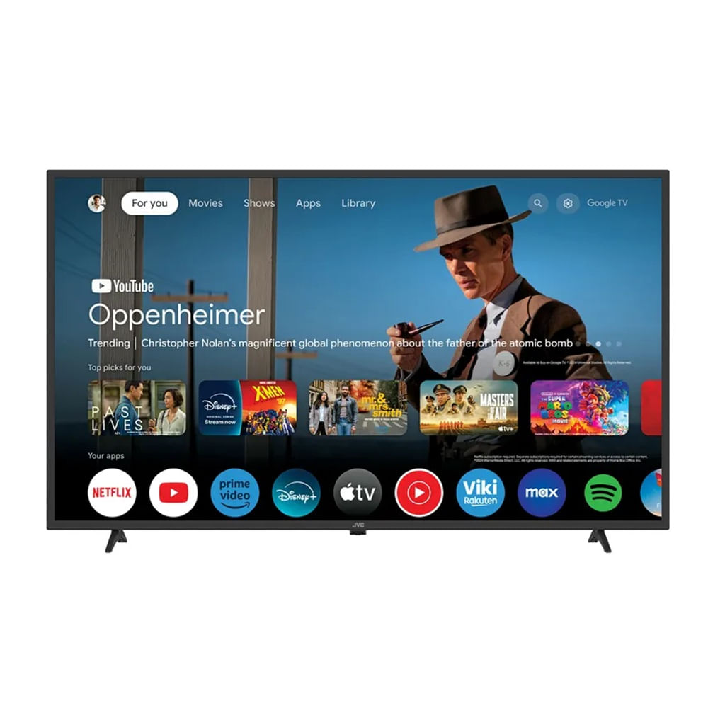 Televisor Jvc 43"" FHD Google TV Smart Tv Negro