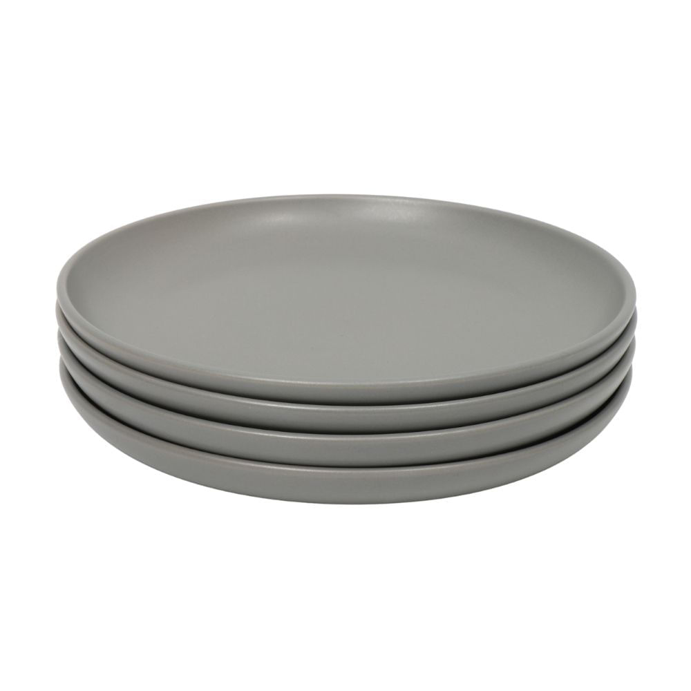 Set de 4 Platos Cerámicos Orange Modelo BGC07127 26.5cm Apto Lavavajillas y Microondas