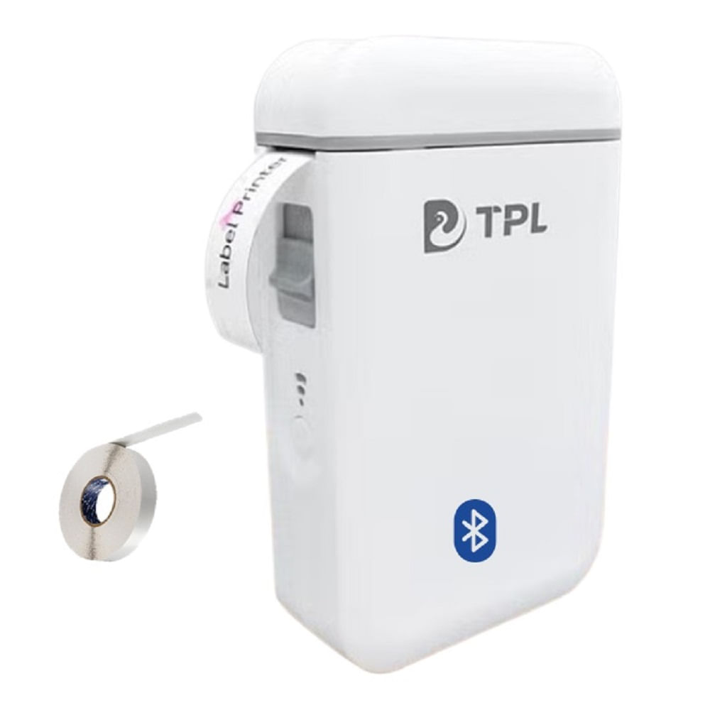 Impresora Térmica Portátil de Etiquetas Adhesivas 15mm Bluetooth Tp110 Android Ios incluye Rollo