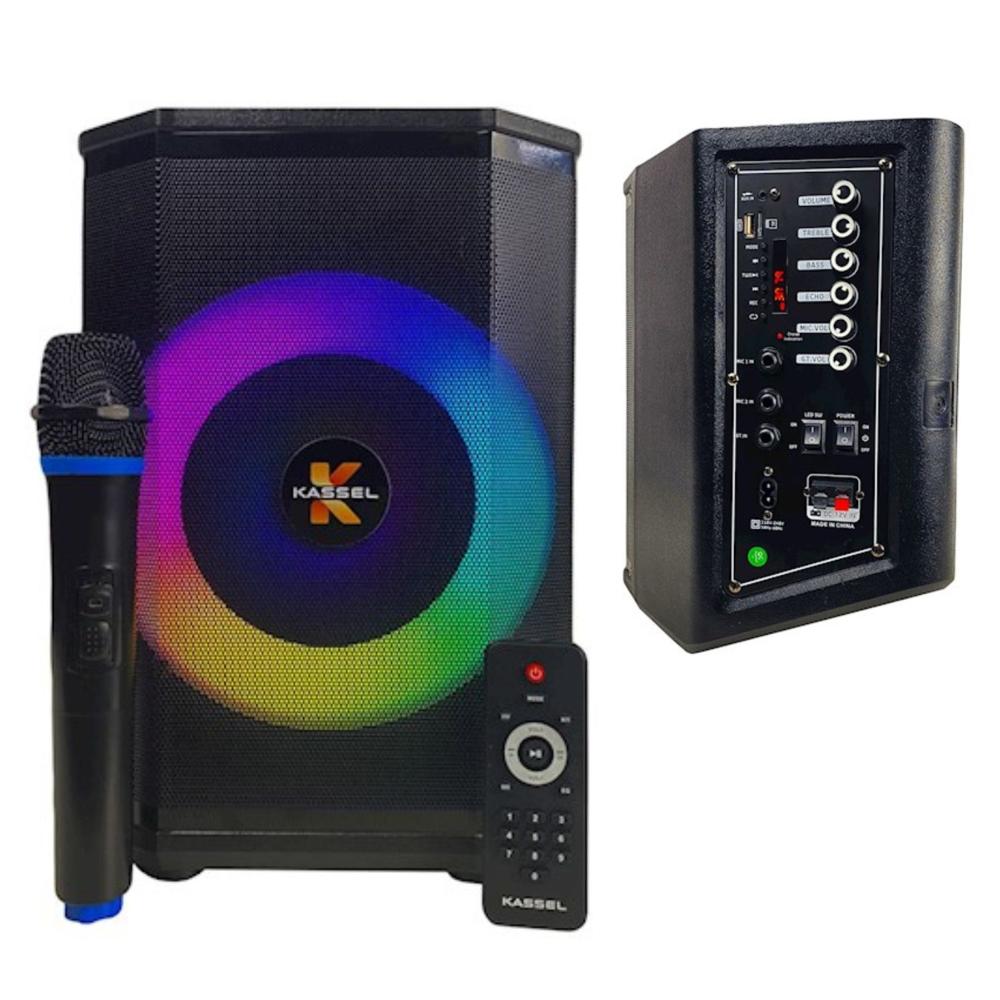 Parlante Portatil KASSEL K825 Bocina 8? BLUETOOTH TWS + Micrófono