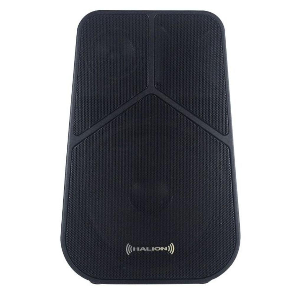 Parlante Activo Halion PHA 15G 03 VIAS Micrófono UHF BT USB