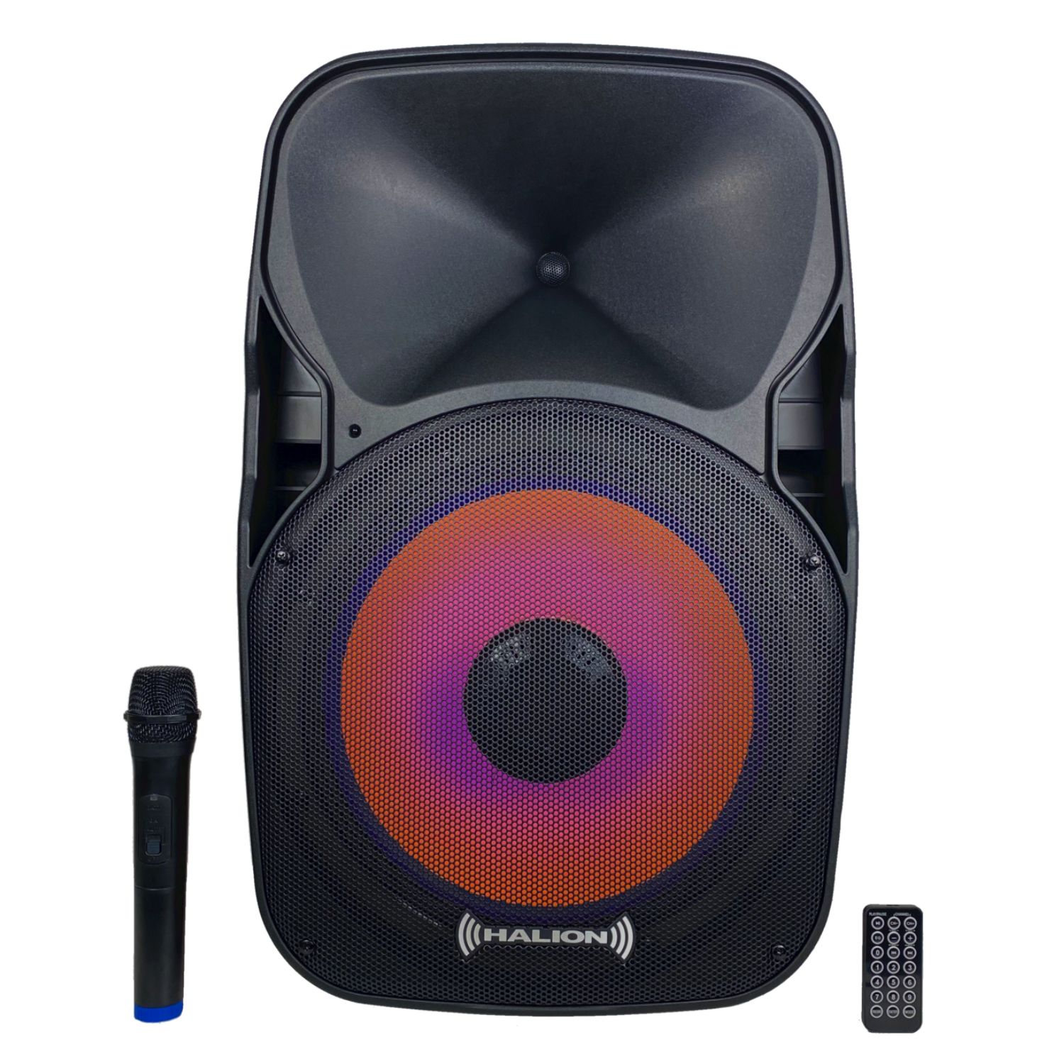 Parlante Activo Halion RHA 15EB 800W PMPO USB BT Micrófono