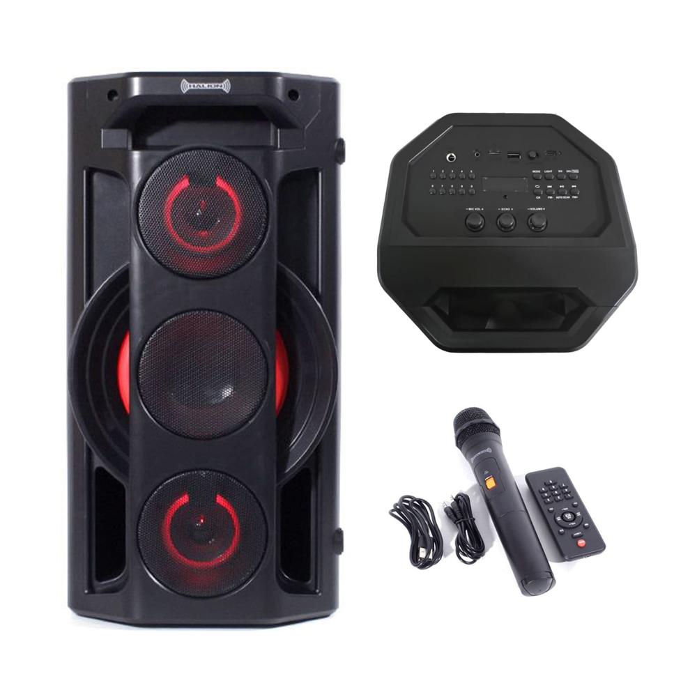 Parlante portatil Halion HA-R62 250W con micrófono