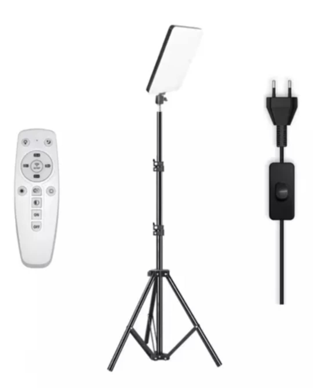 Reflector Luz LED Panel de iluminación de Estudio de Fotografia Grabacion Videos Youtube con Tripode