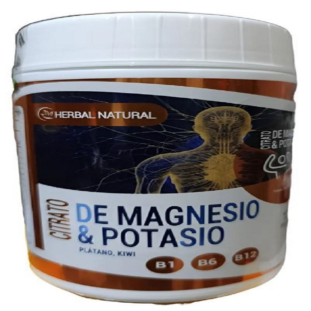 Citrato de Magnesio y Potasio de 330gr
