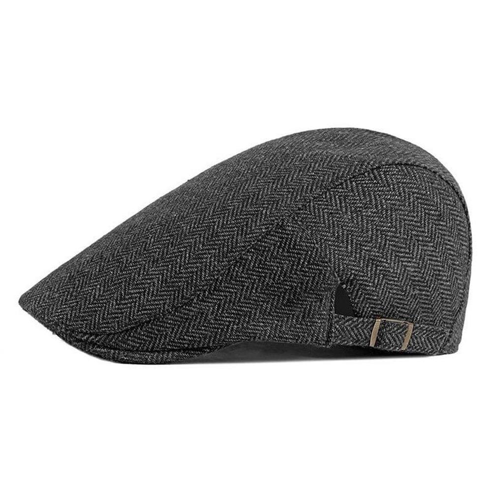 Boina Jooms con correa Gris oscuro - Gorra de hombre