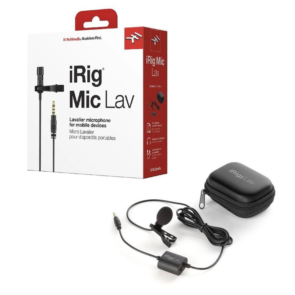 Microfono Condensador Lavalier Irig IP-IRIG-MICLAV-IN