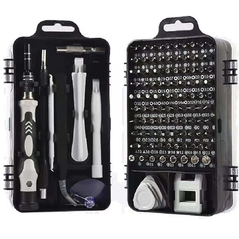 Set De 110 Destornilladores Magnéticos De Profesional