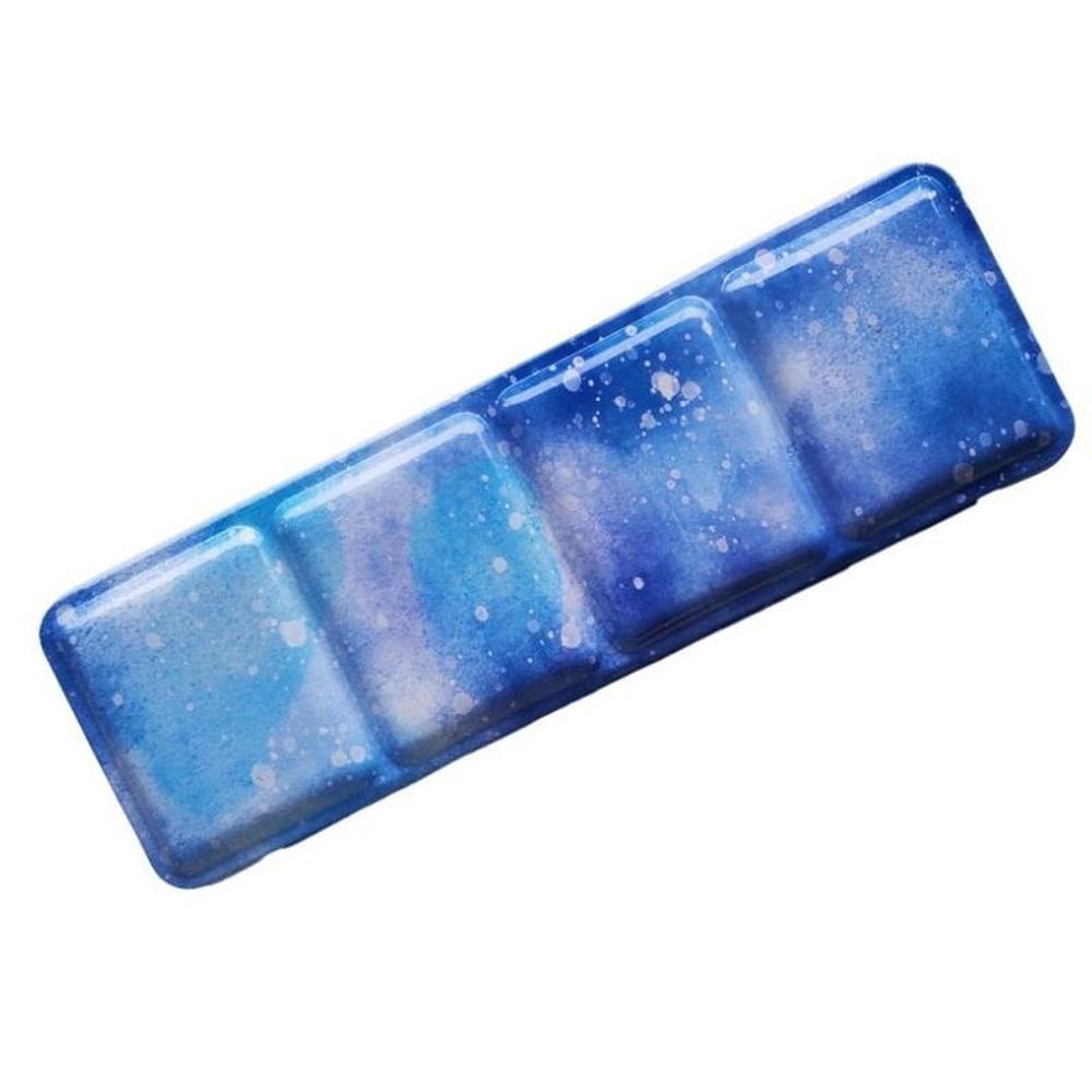 Estuche vacío para acuarelas sin soporte de metal - Mediano - azul celeste Multicolor