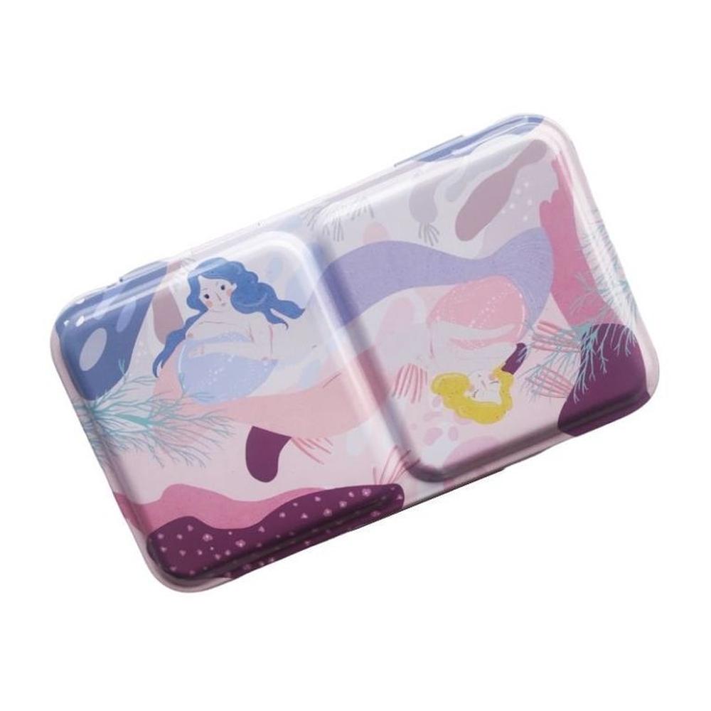 Estuche vacío para acuarelas sin soporte de metal - pequeño - Piscis Multicolor