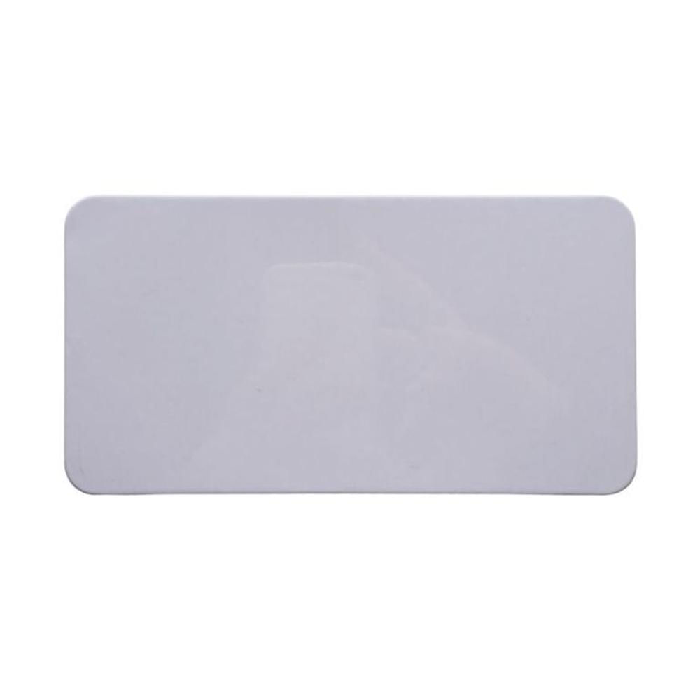 Estuche vacío para acuarelas rectangular metal - blanco Multicolor