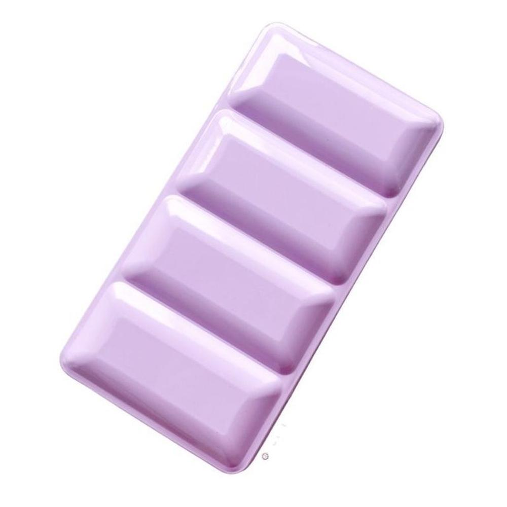Estuche vacío para acuarelas (metal) - grande + 48 godets - rosa Multicolor