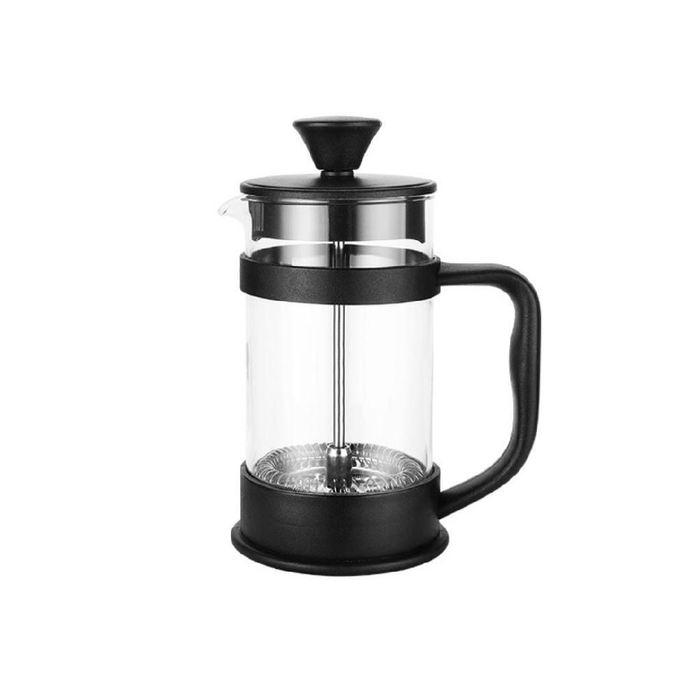 Prensa francesa vidrio color black 350 ml Wallace