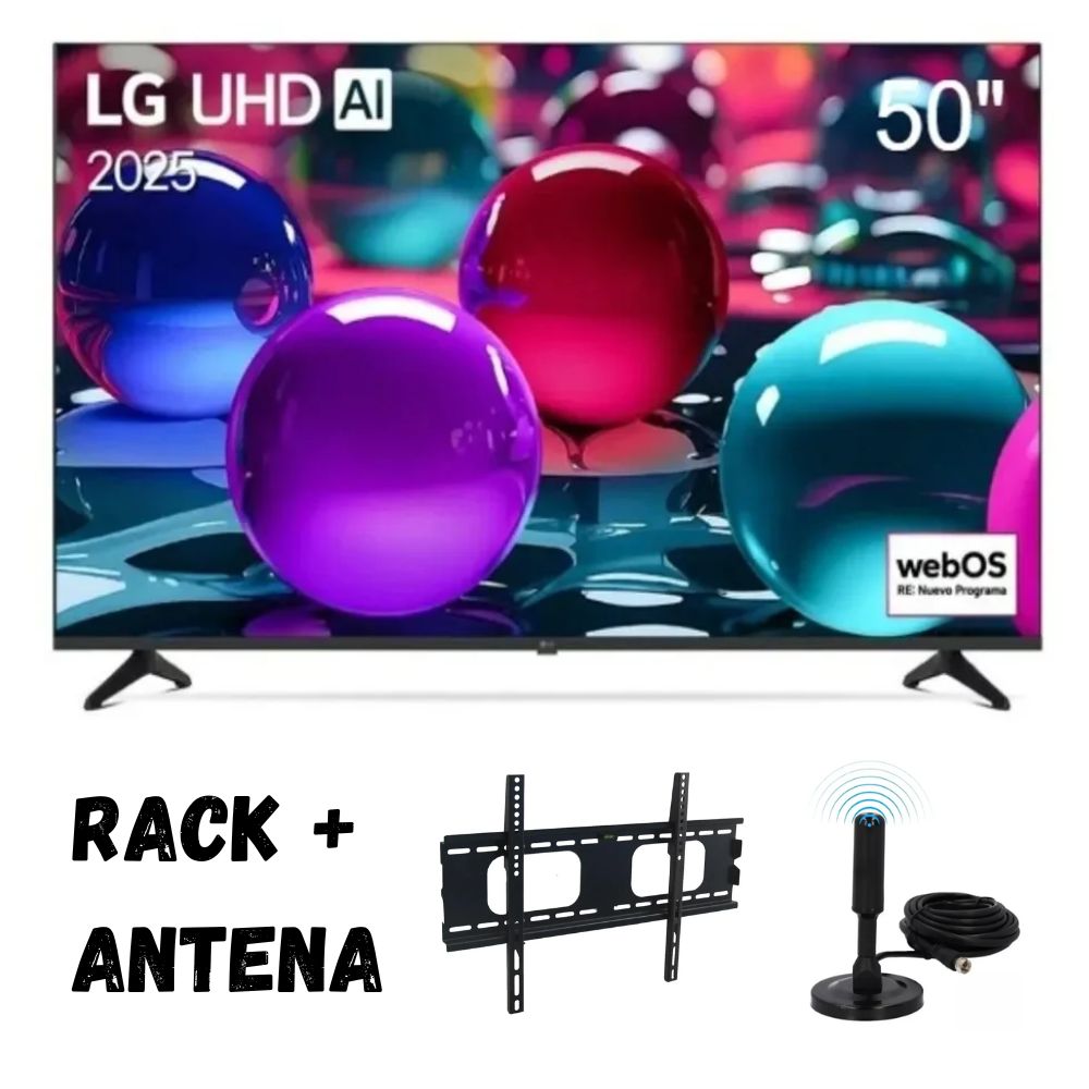 Televisor 50'' LG UHD 4K 50UA7300 - Ant - Rack