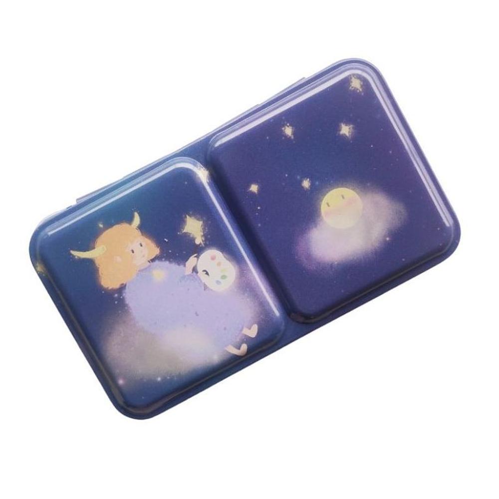 Estuche vacío para acuarelas sin soporte de metal - pequeño - Tauro Multicolor