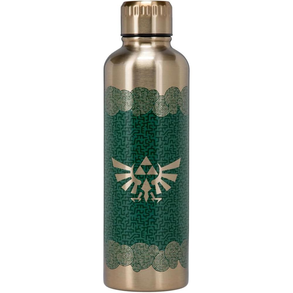 Paladone Zelda Lágrimas del Reino, botella de agua metálica 500 ml oficial