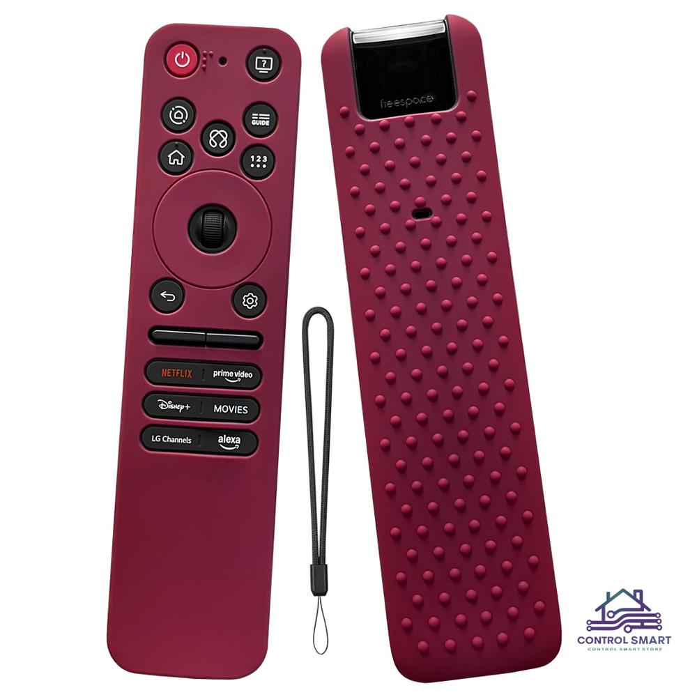 Funda Cerrada para Control LG Magic 2025 - Color Vino