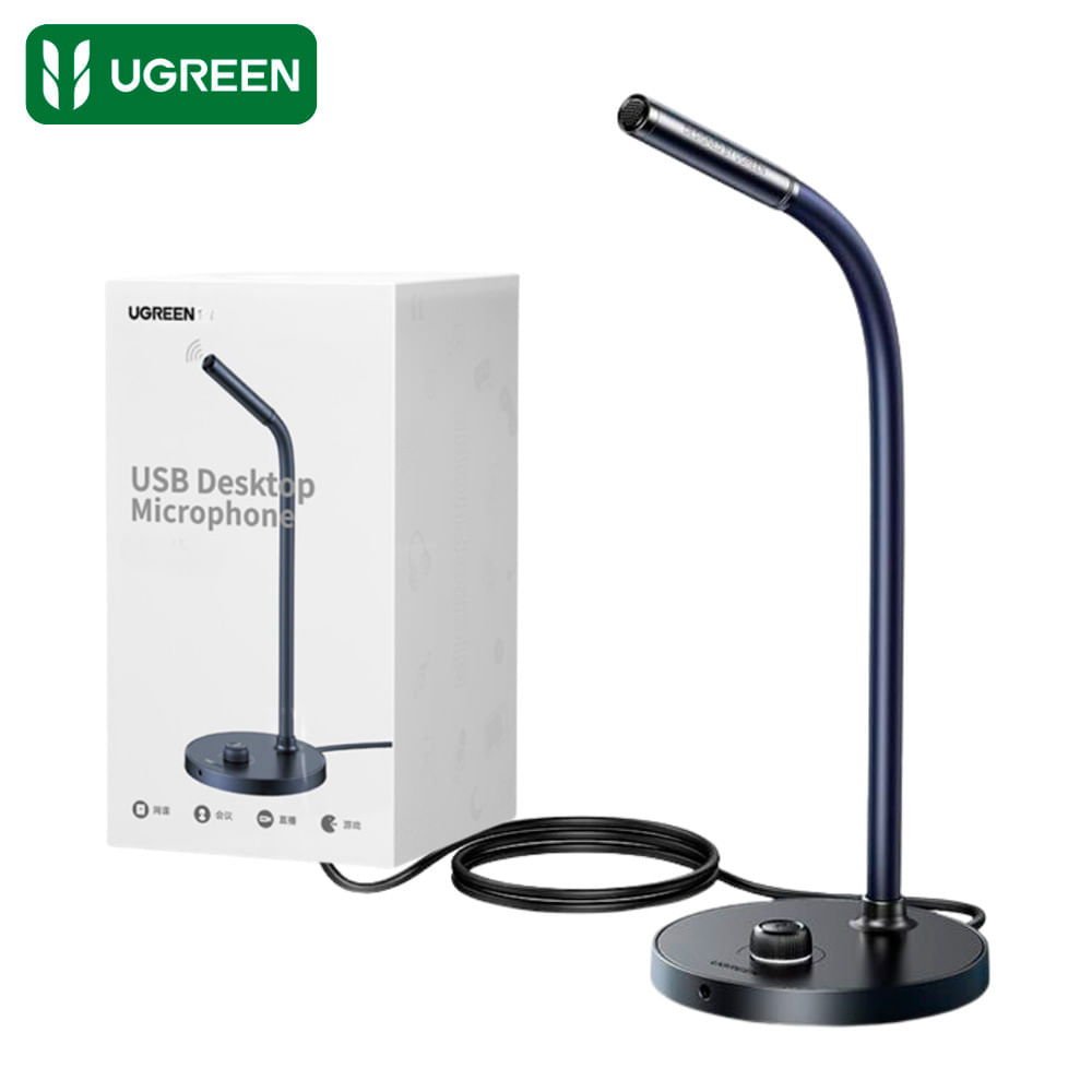 Ugreen Cm564 Microfono Escritorio Usb Windows Mac