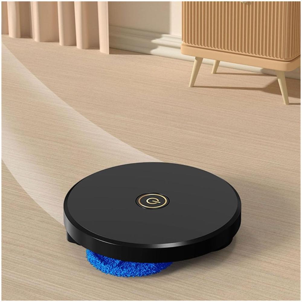 Robot Trapeador Inteligente de Doble Mopa Húmedo y Seco NO.8988 Negro