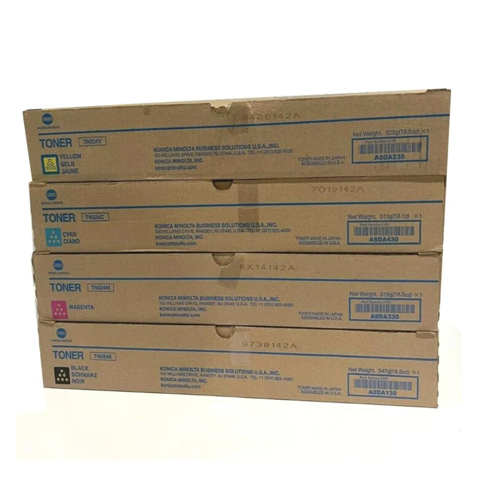 Toner Konica Minolta TN-324 Negro, Cian, Magenta, Amarillo