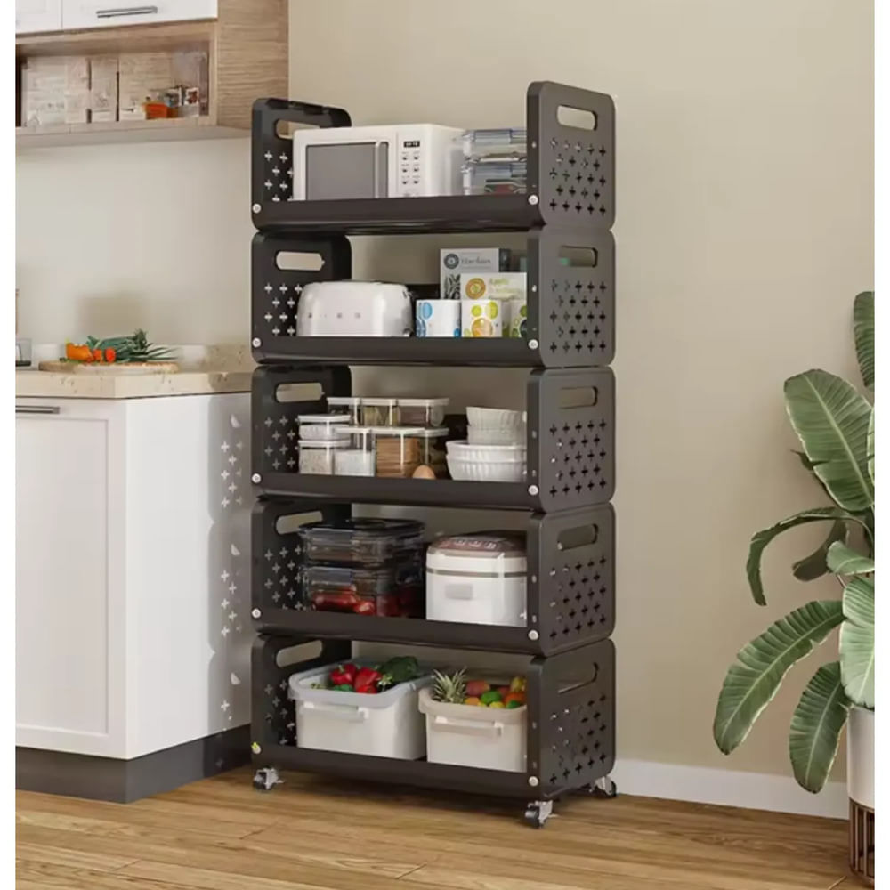 Estante de Almacenamiento Multifuncional 5 Niveles