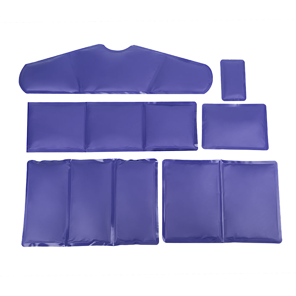 Compresas de Gel 6 PZS modelo Morado