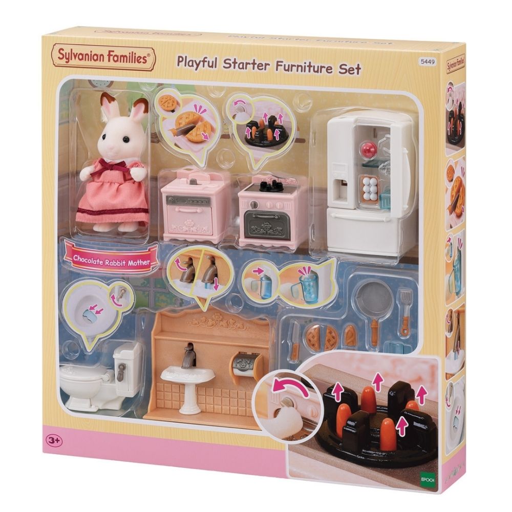 Juguete Sylvanian Ternurines Set de Accesorios para Casa
