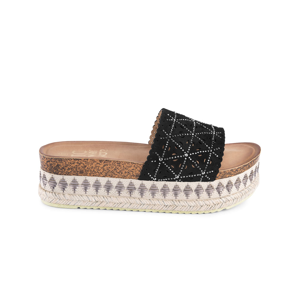 Sandalias Time Chopper Mujer H7532-18 Negro 37