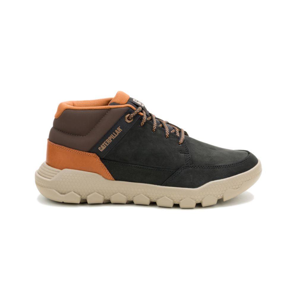Botas Cat Hombre Hex Lite Cruise Mid P726406 Negro 42.5