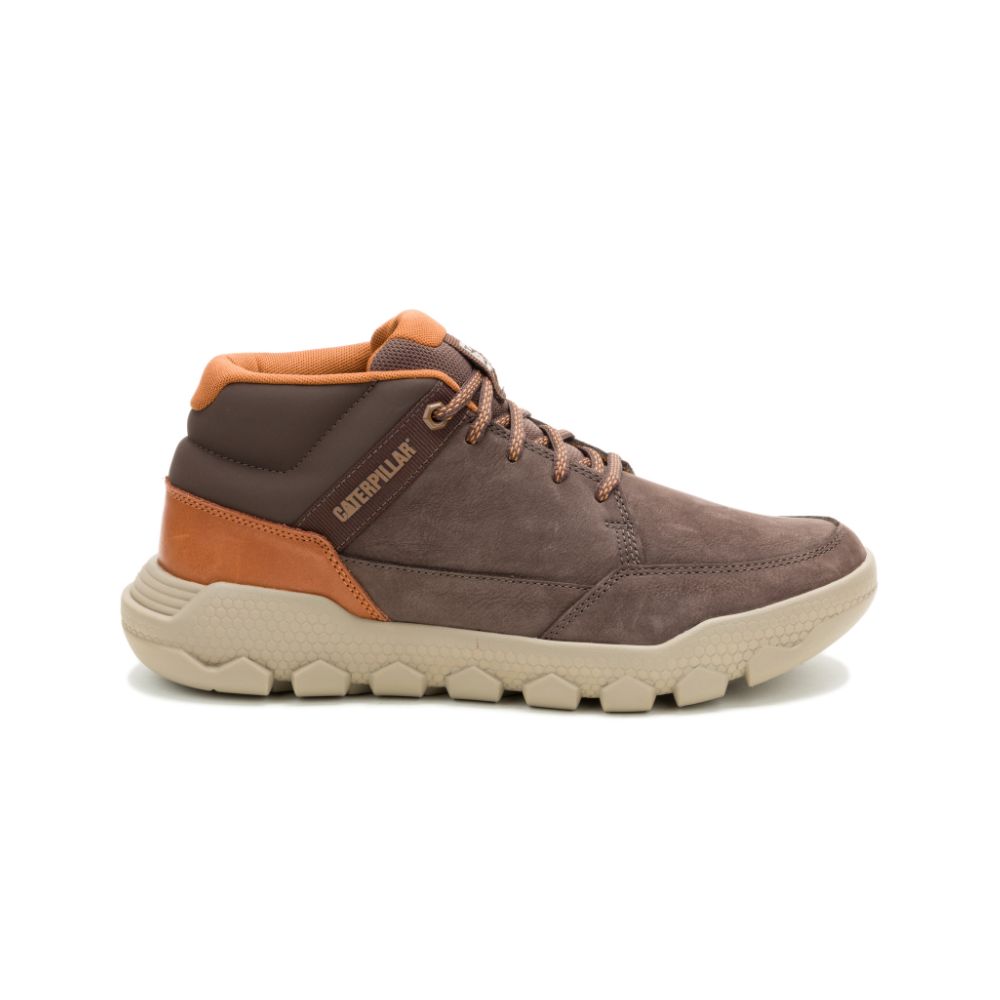 Botas Cat Hombre Hex Lite Cruise Mid P726407 Marrón 43