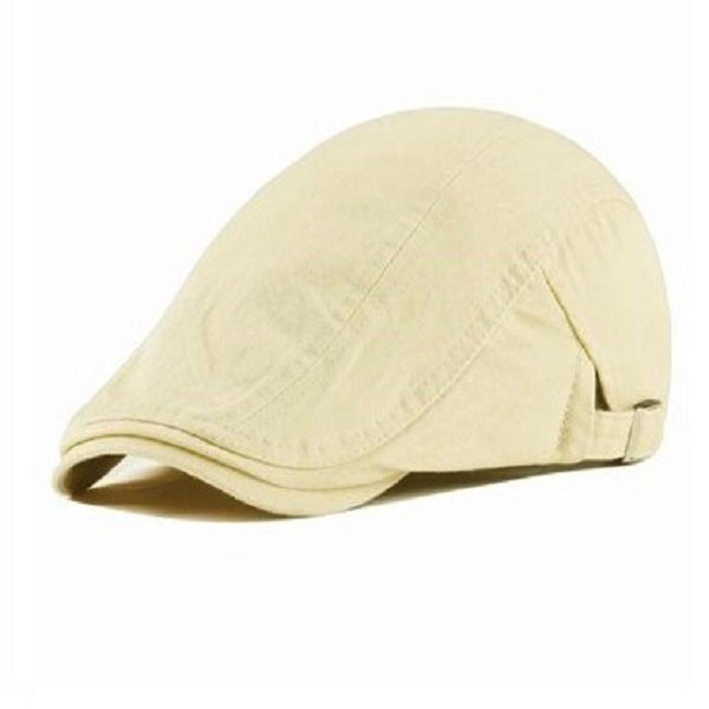 Boina Drill Unisex con Correas Laterales - Crema