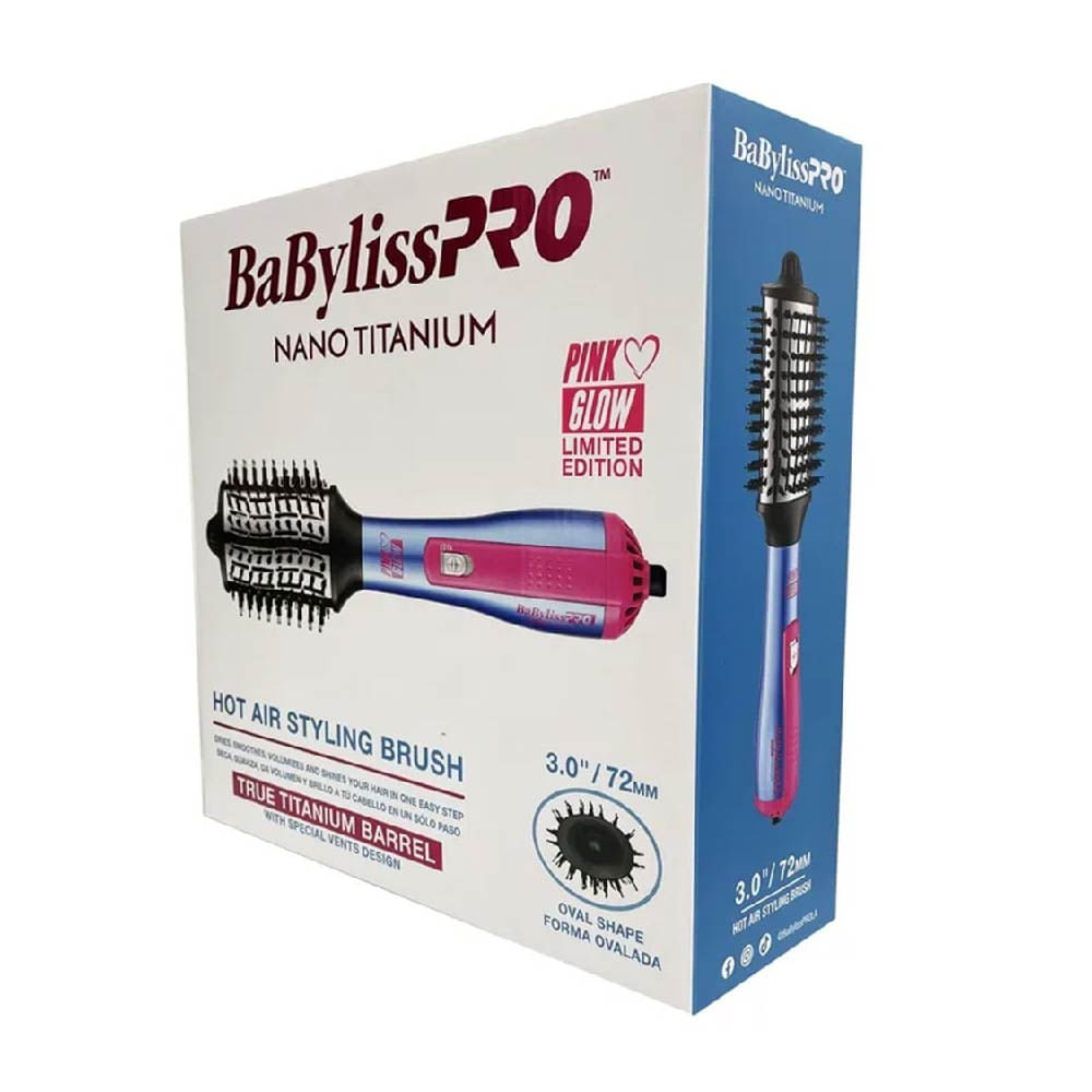 CEPILLO ELÉCTRICO BABYLISS PRO AIRE CALIENTE BLUE PINK