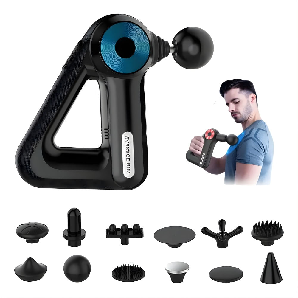 Pistola De Masaje De Tejido Profundo Masajeador Muscular