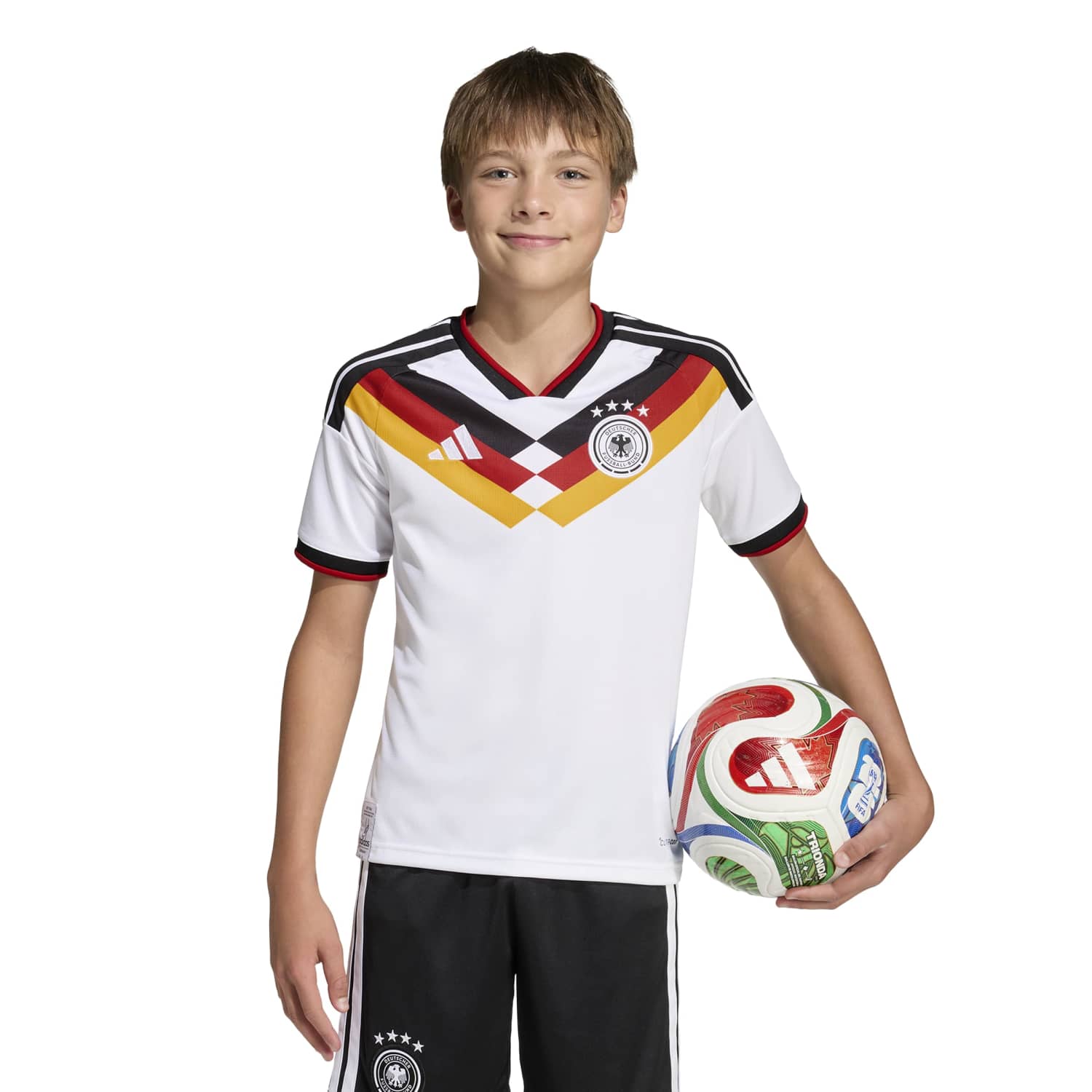 Camiseta Adidas Local Alemania 2026 Para Niños