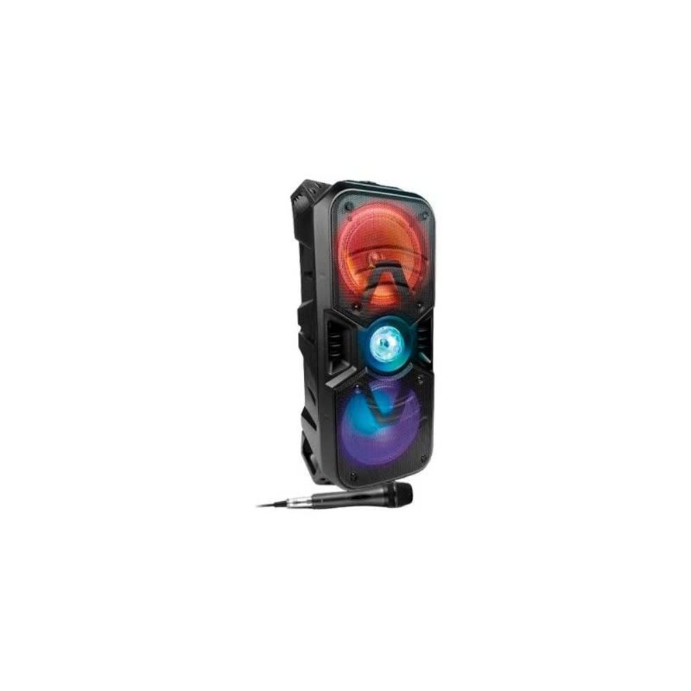PARLANTE KARAOKE X tech Party Spkr Wls-BT Fierce black with wire mic XTS-702