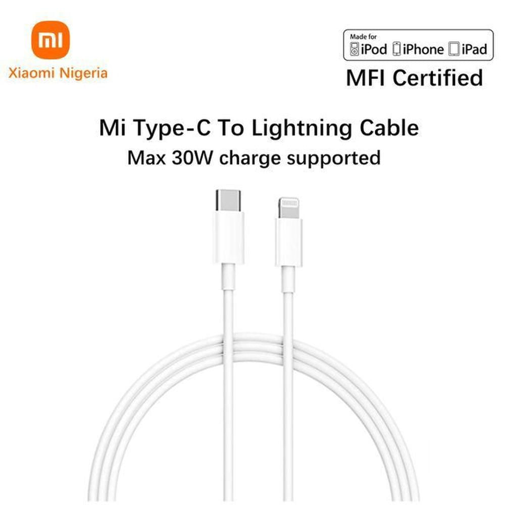 Cable Xiaomi Mi Type-C To Lightning - Cable 1m