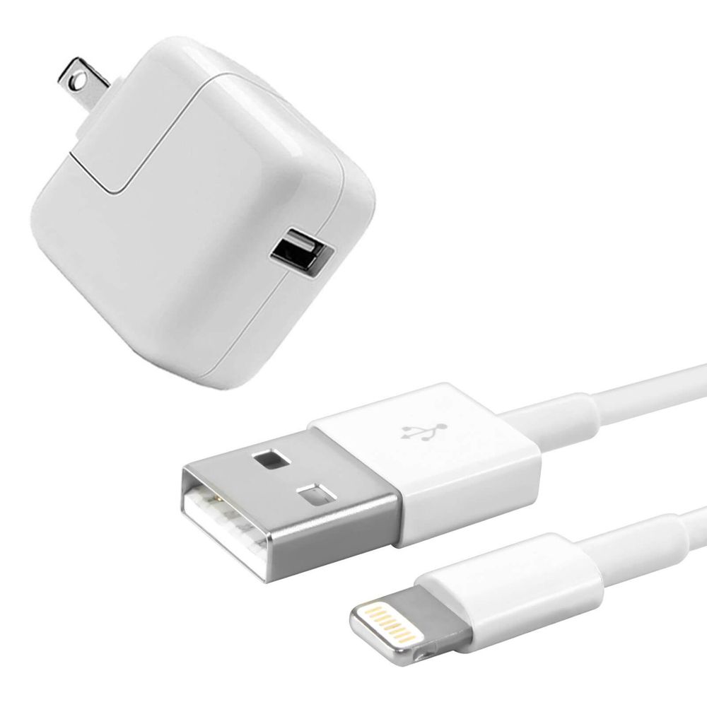 Apple Cargador 12w Cable 1mt Lightning A Usb Iphone Ipad Ipod Suelto Oechsle 3184