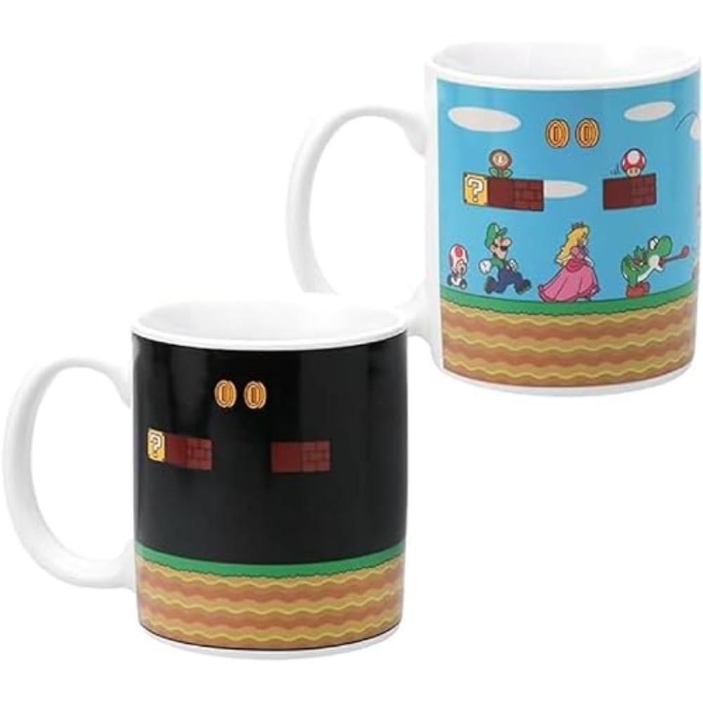 Paladone Super Mario Level, taza térmica cambia color