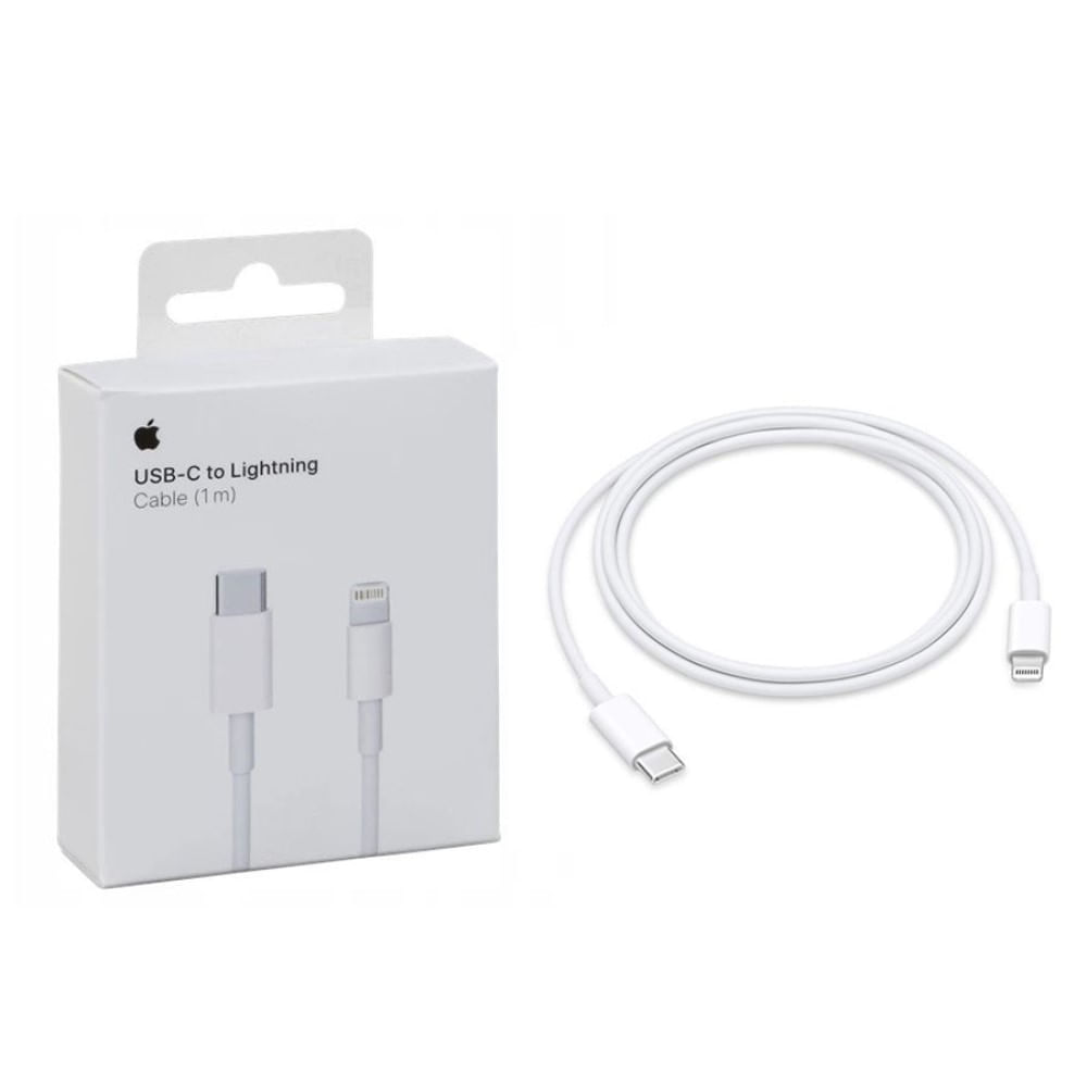 Cable 1 metro Apple Usb Tipo C a Lightning iPhone iPad Mac iPod A1703