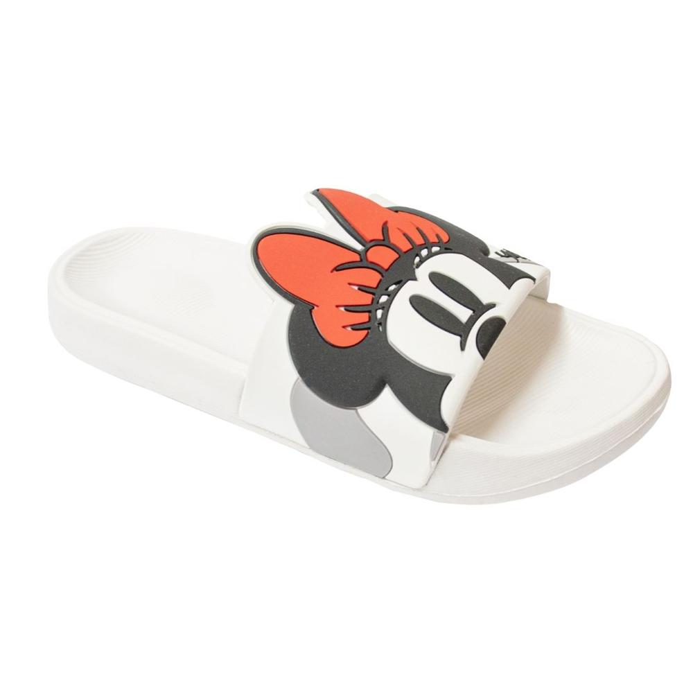 Sandalias Mujer Playeras Minnie Mouse Orejitas Talla 35