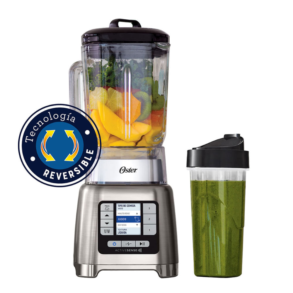 Licuadora Oster BLSTTDGNBG 2Lts Xpert Tecnología Active Sense con Blend-N-Go