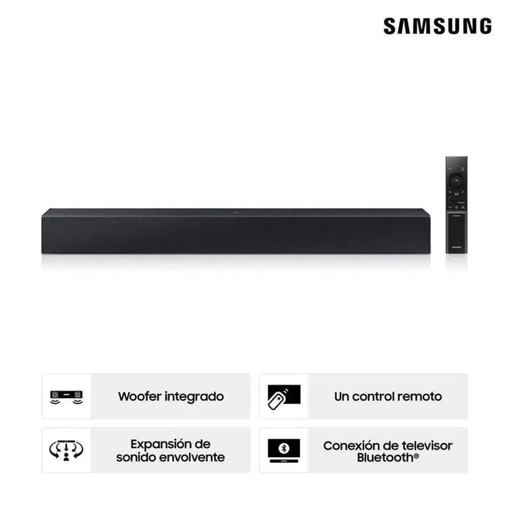 Soundbar Samsung HW-C400PE Negro