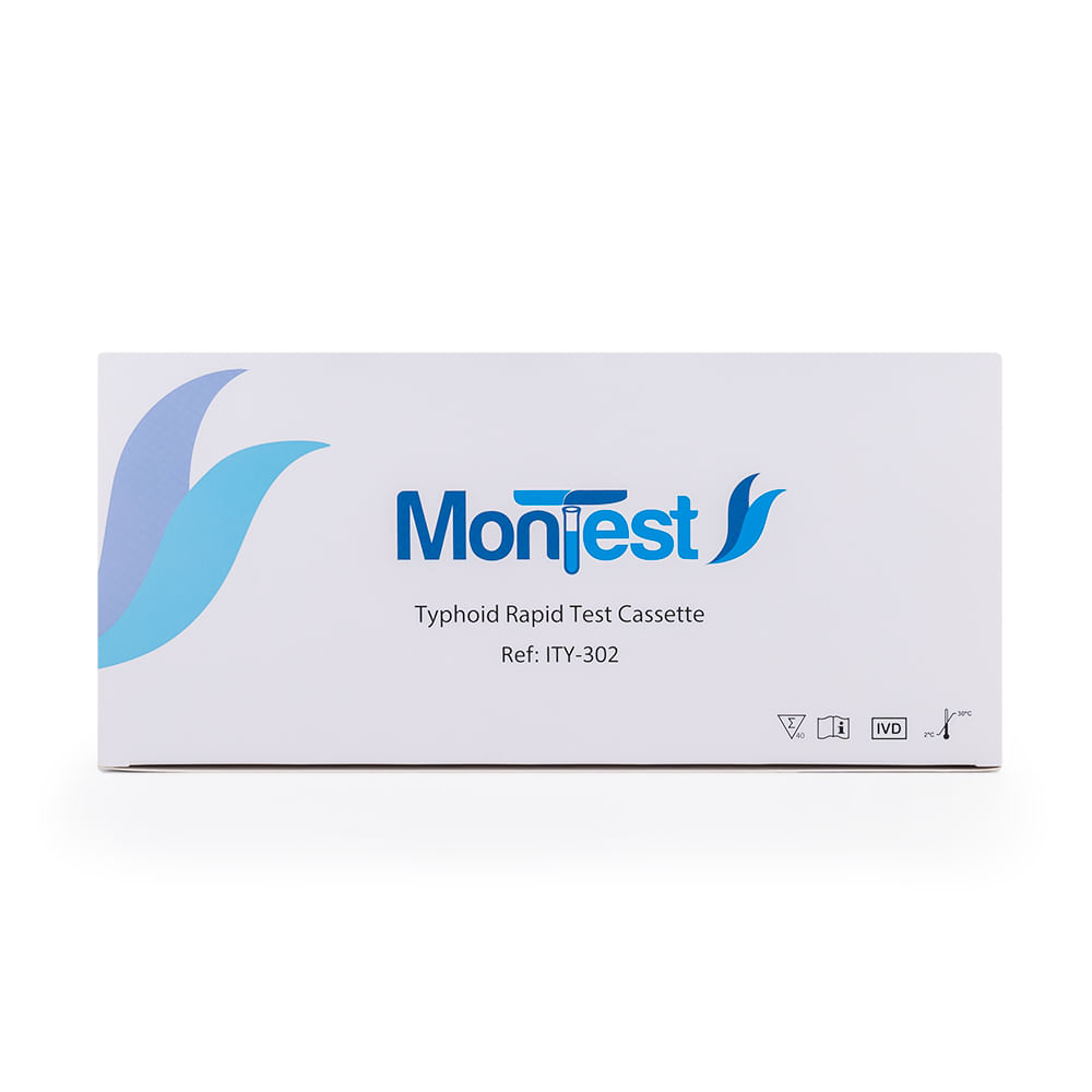 Prueba Rápida de Tifoidea en Casete MONTEST CAJA 40 UND