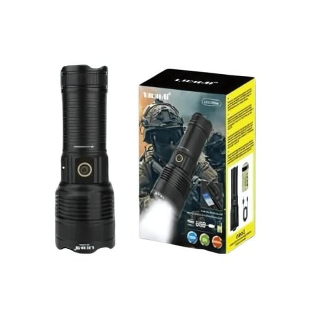 Linterna Led Potente Lidimi Compacta