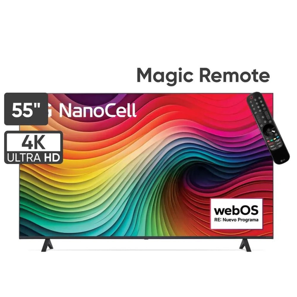 TELEVISOR SMART TV LG 55 55NANO80TSA NANOCELL UHD 4K SMART
