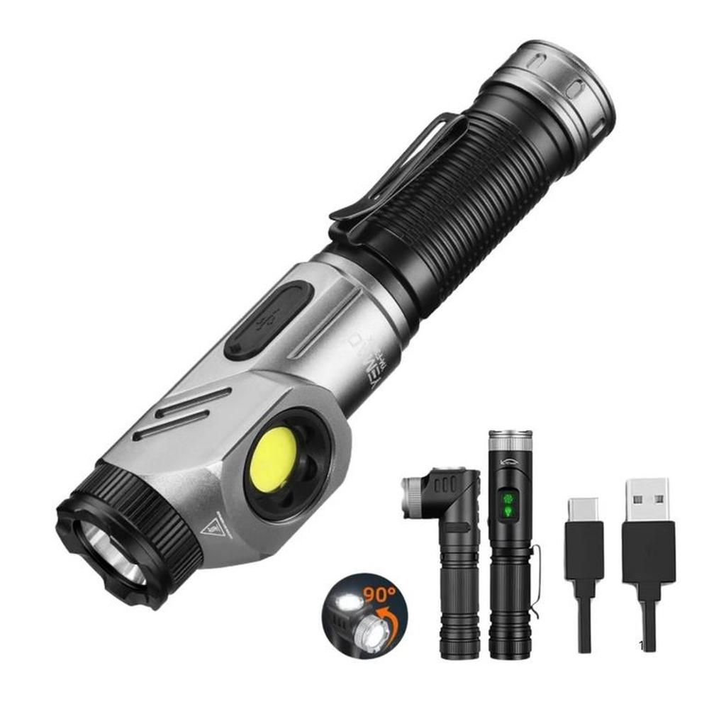 Linterna Profesional De Trabajo Magnética Recargable