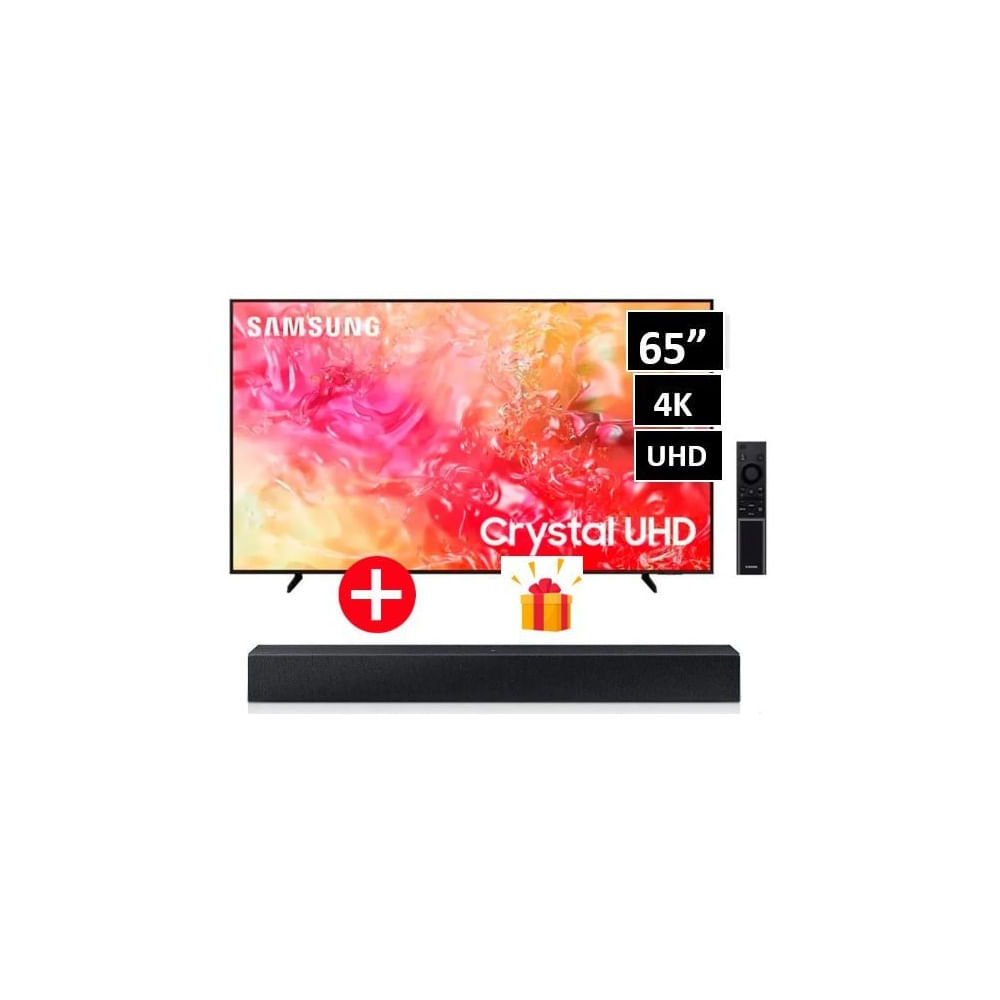 TELEVISOR SAMSUNG 65 UN65DU7000G UHD 4K SMART+ SOUNDBAR SAMSUNG C400