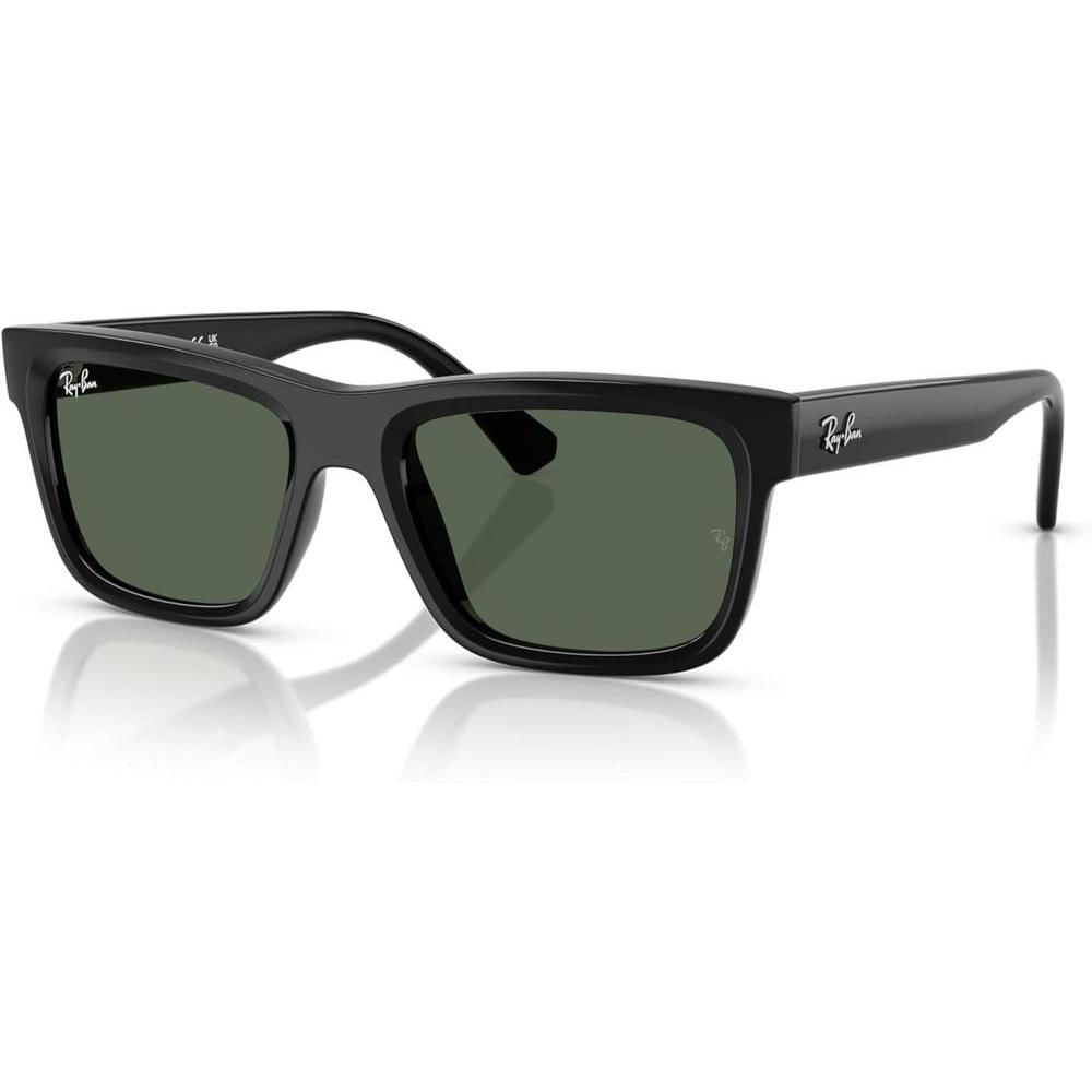 Gafas De Sol Ray-Ban Sin Clasificación Con Marco Negro Y Lentes Verde Oscuro