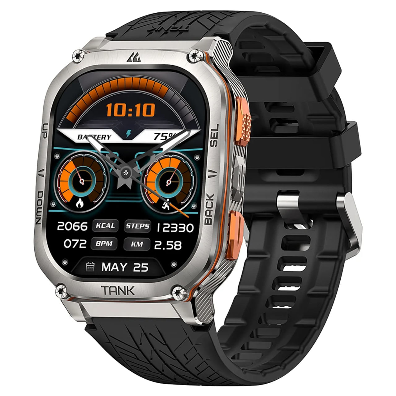 Smartwatch Deportivo Tank M2 Grado Militar