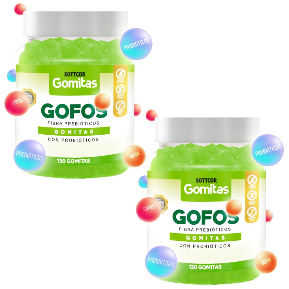 Gomitas de Gofos para Adulto 130 Gomitas Sottcor Labs - 2 UND